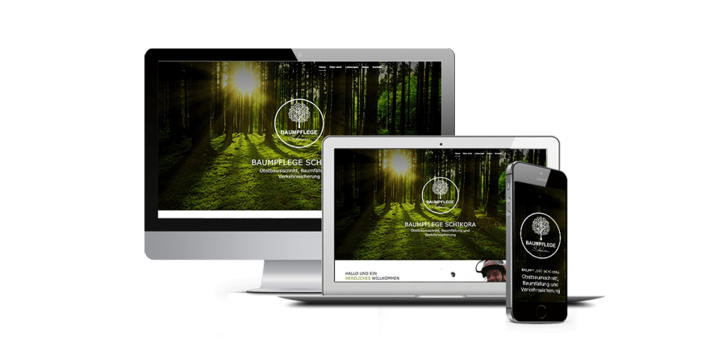 Werbeagentur Muelheim Oberhausen Webdesign Baumpflege Schikora 1