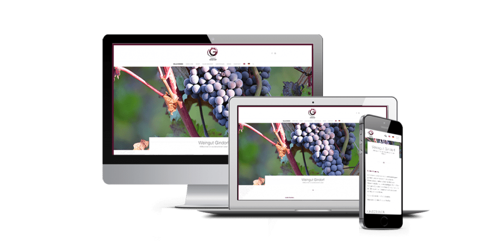 Werbeagentur Muelheim Oberhausen Webdesign WeingutGindorf