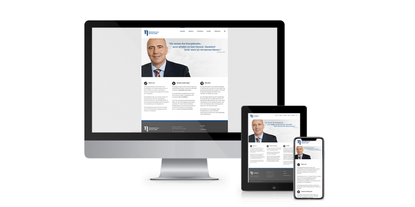 Webdesign für die Energieberatung Dimnik 1 Werbeagentur Muelheim dimnik