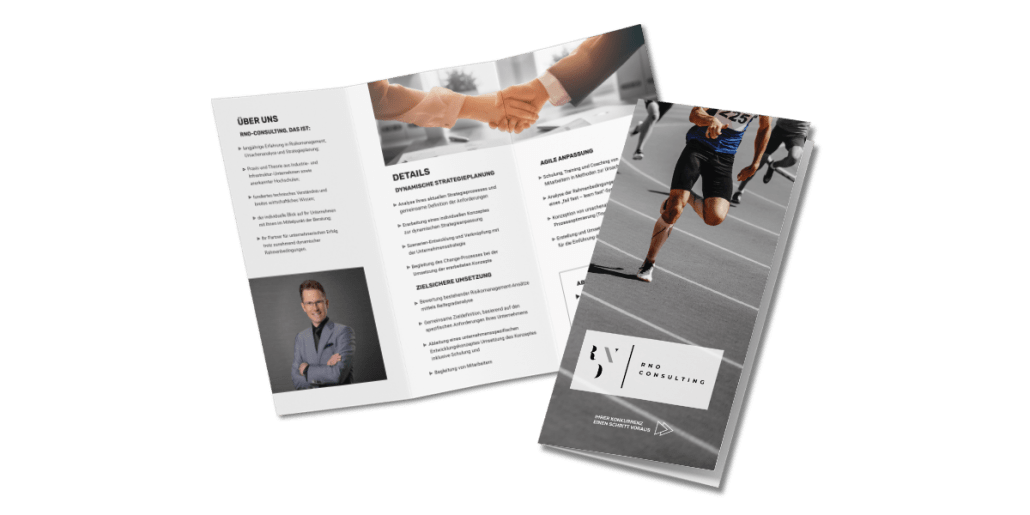 Werbeagentur Muelheim Oberhausen Grafikdesign rnoconsulting flyer