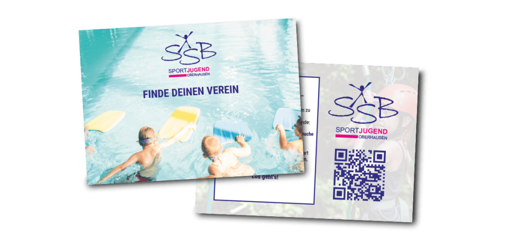 Werbeagentur Muelheim Oberhausen Grafikdesign ssb postkarte