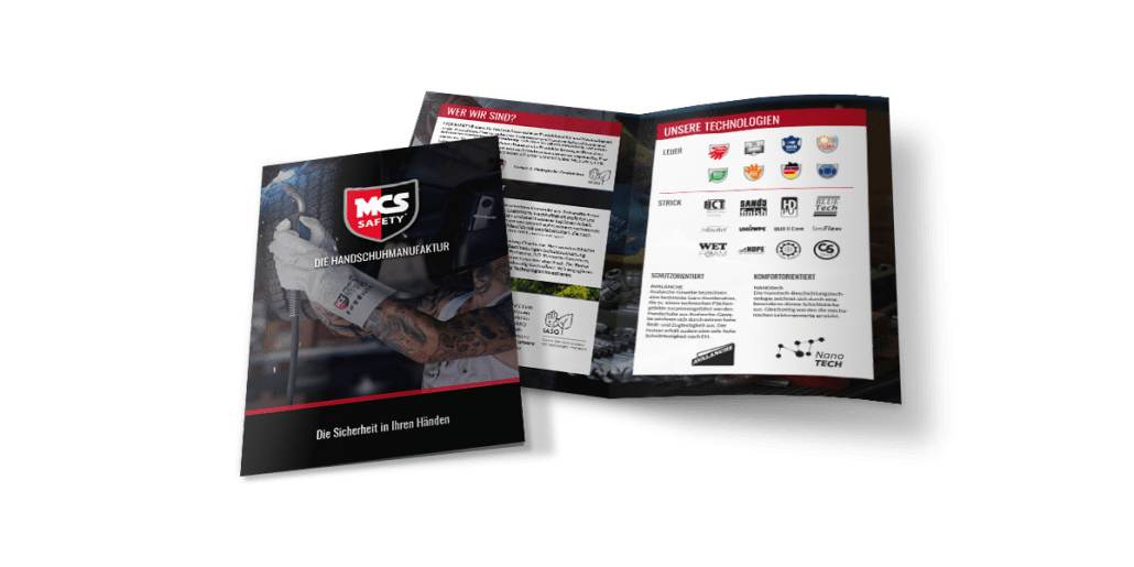 Werbeagentur Muelheim Oberhausen Grafikdesign mcssafety imageflyer