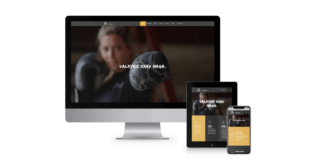 Werbeagentur Muelheim Oberhausen Webdesign valkyrie kravmaga