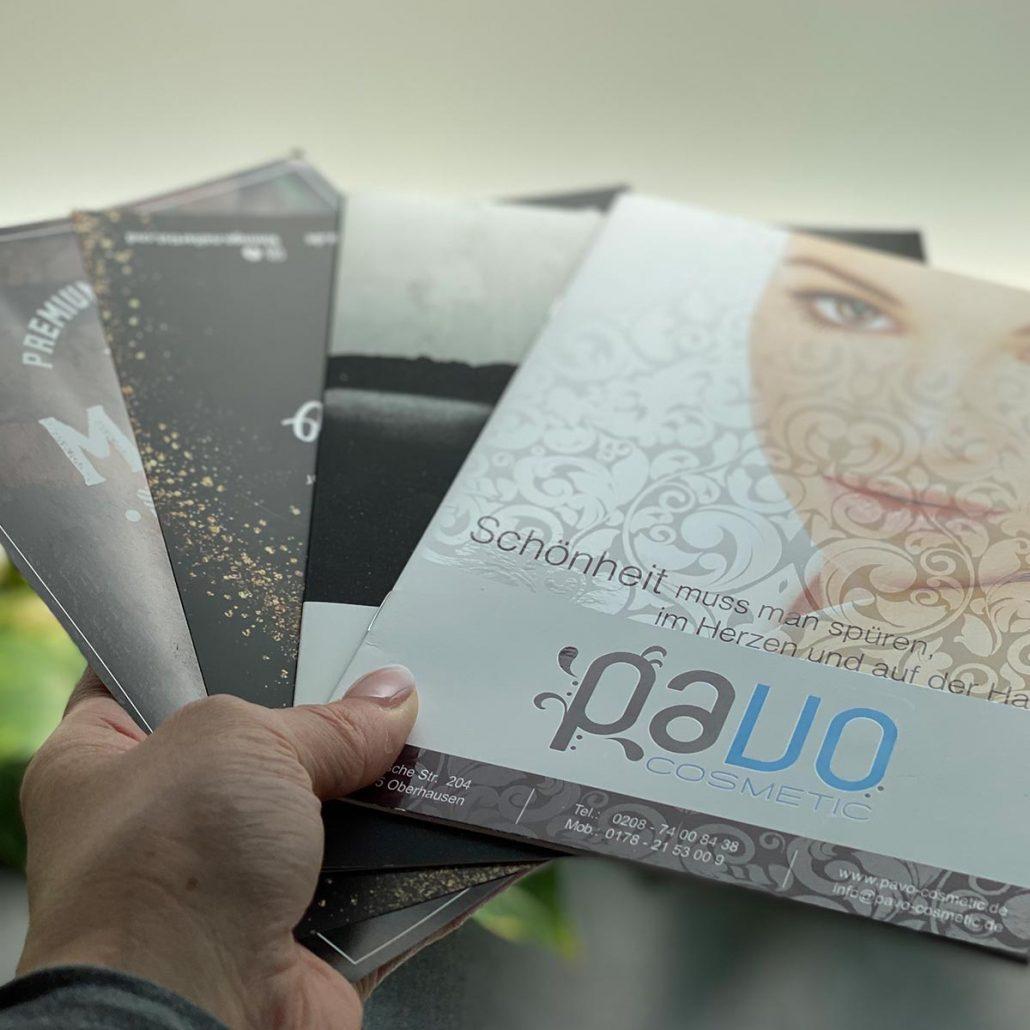Grafikdesign Muelheim EINSZWEI Kreativagentur Veredelung