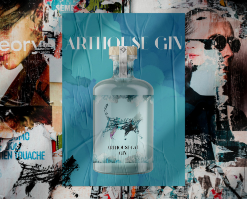 Logodesign - Arthouse Gin - Plakat