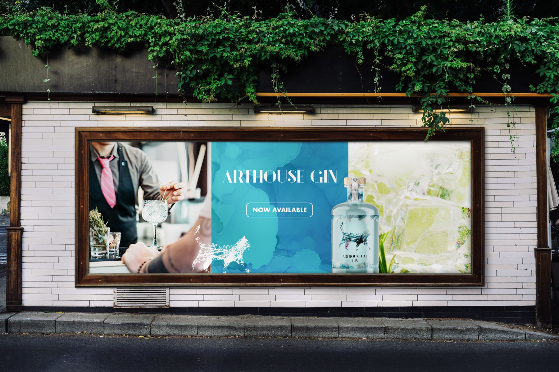 Logodesign - Arthouse Gin - Plakat