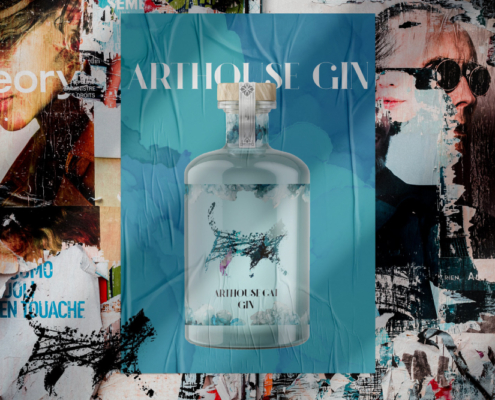 Logodesign - Arthouse Gin Plakat