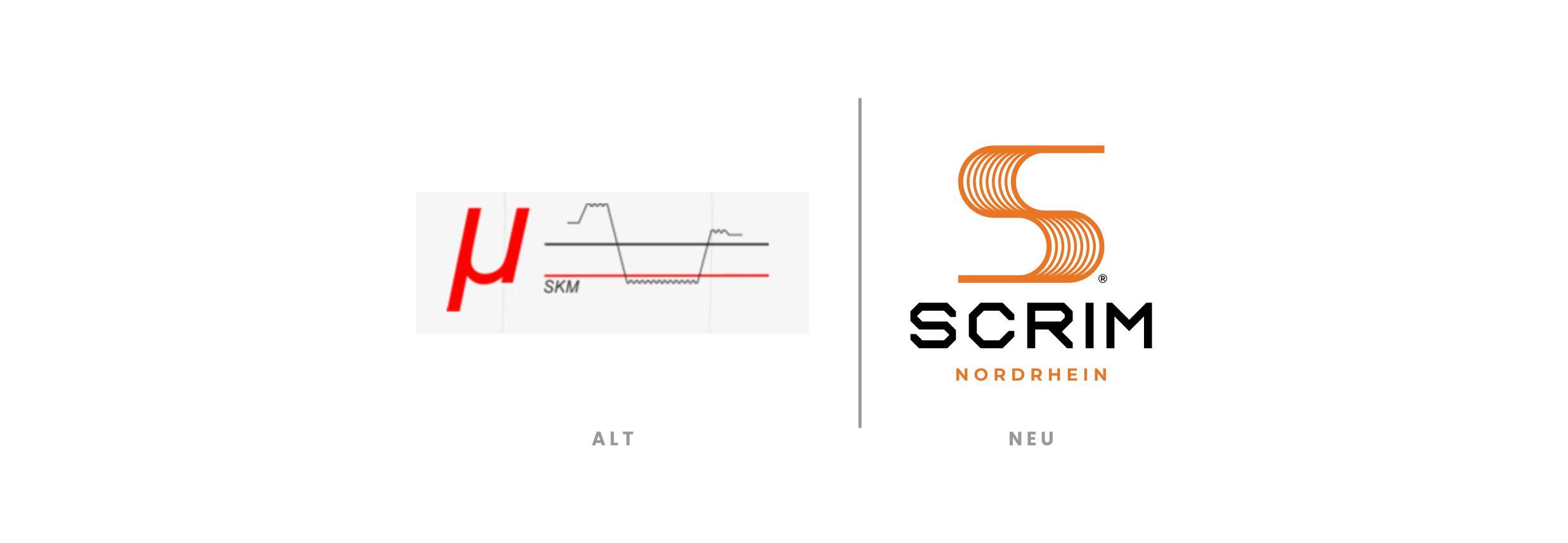 Logodesign für Scrim aus Duisburg - Alt / Neu