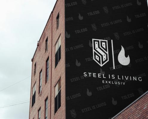 Logodesign - Steel Is Living x Toledo Plancha Grills