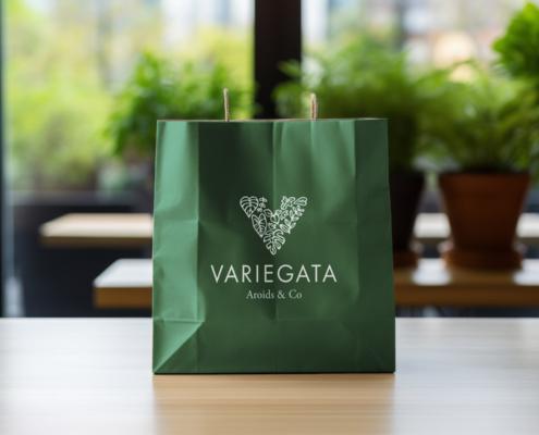 Logodesign für Variegata Tüte
