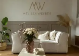 Webdesign für Melissa Wefers Brustwarzentätowierung - Logo