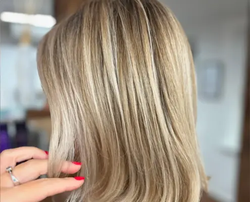 Amine Balayage Blond 2