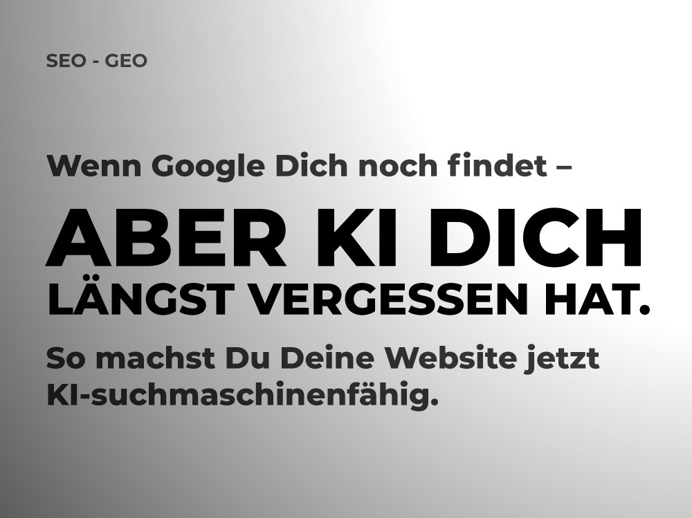 Blogbeitrag KI GEO EINSZWEI Kreativagentur