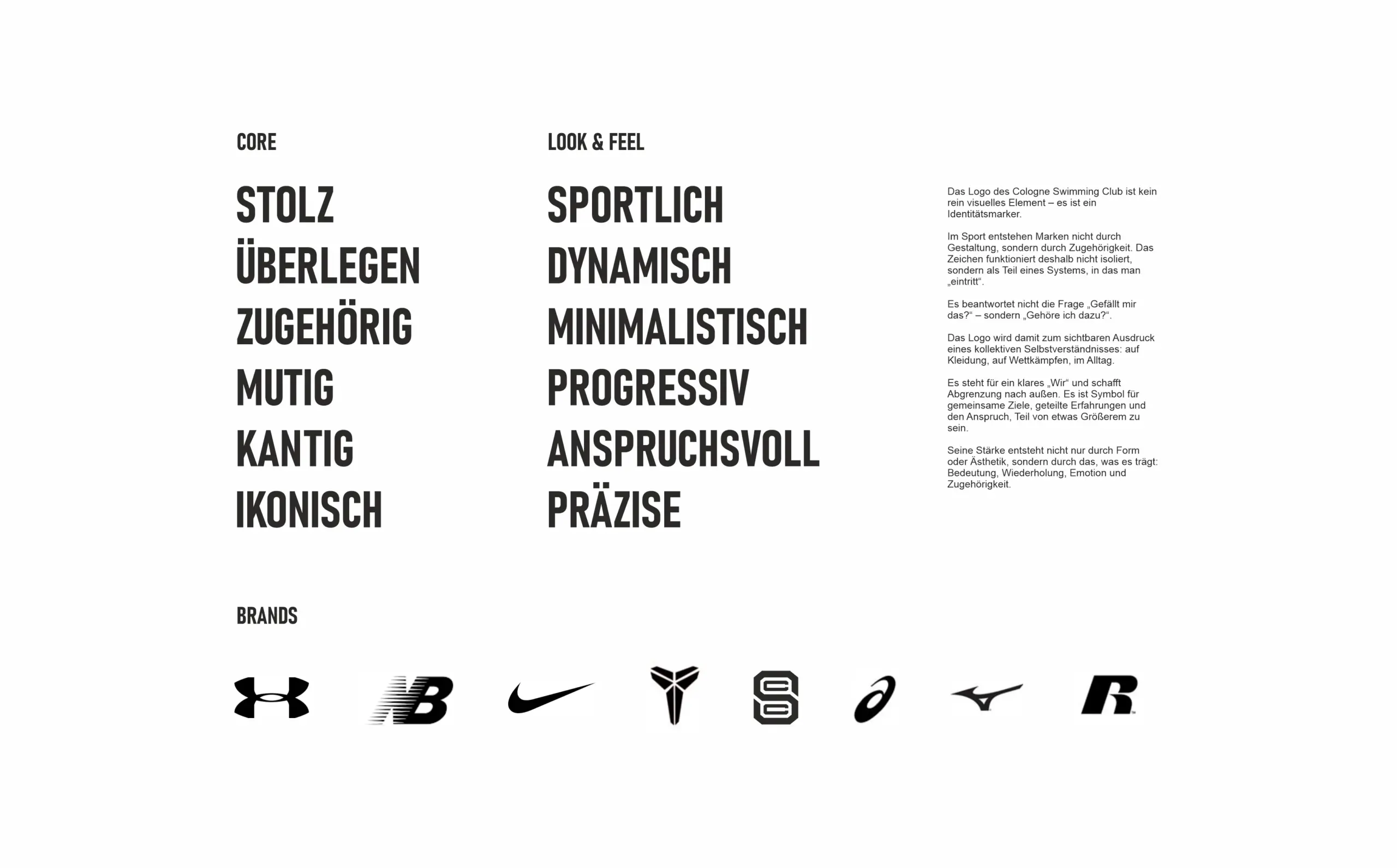 EII Logodesign Branding Markenstrategie CSC Cologne Swimming Club Case Study einfuehrung scaled